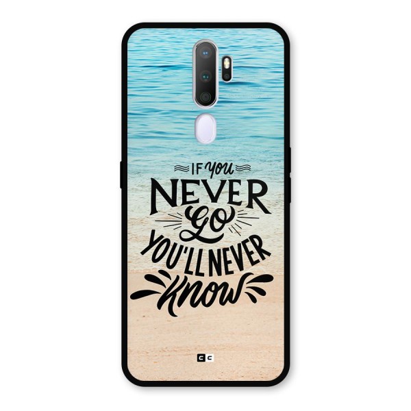 Will Never Know Metal Back Case for Oppo A9 (2020)