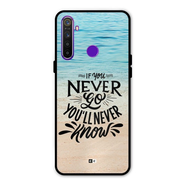 Will Never Know Metal Back Case for Realme 5i