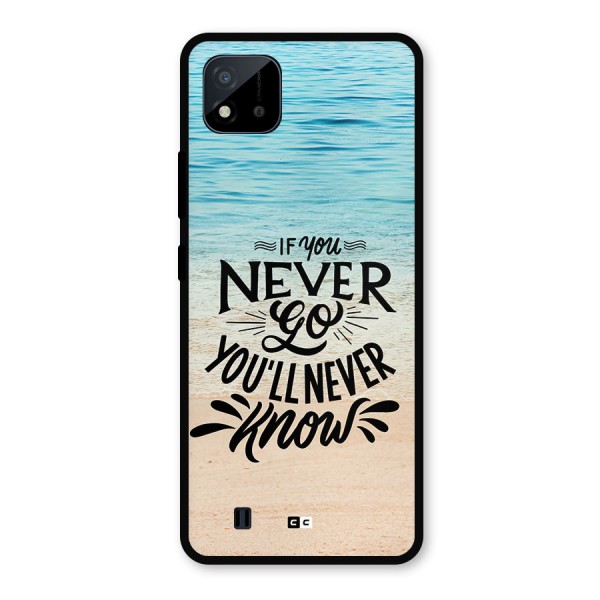 Will Never Know Metal Back Case for Realme C11 2021