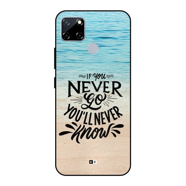 Will Never Know Metal Back Case for Realme Narzo 20