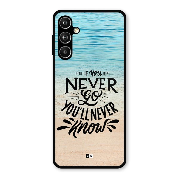 Will Never Know Metal Back Case for Samsung Galaxy M54