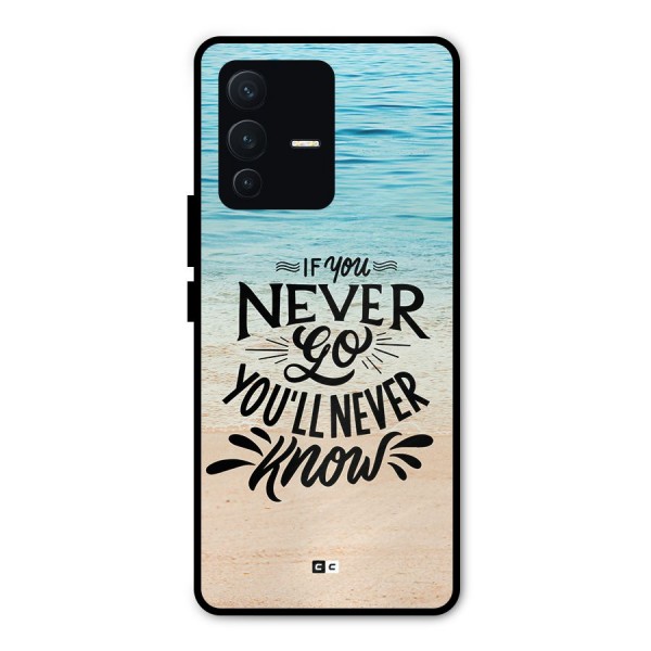 Will Never Know Metal Back Case for Vivo V23 Pro