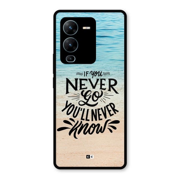 Will Never Know Metal Back Case for Vivo V25 Pro