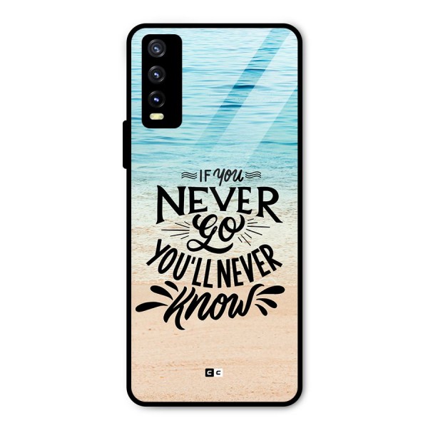 Will Never Know Metal Back Case for Vivo Y20 2021