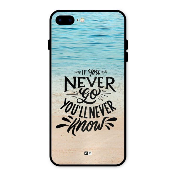 Will Never Know Metal Back Case for iPhone 8 Plus