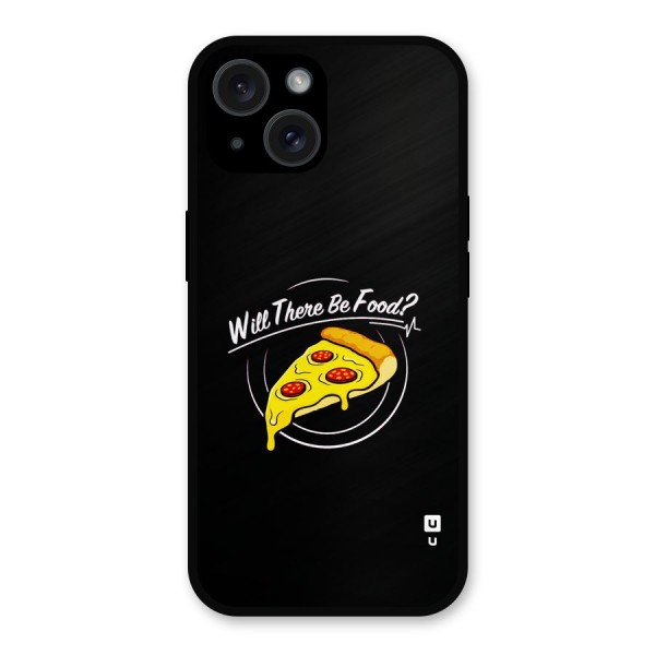 Will There Be Food Metal Back Case for iPhone 15