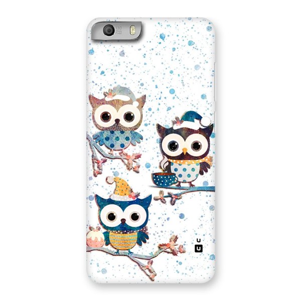 Winter Owls Back Case for Canvas Knight 2