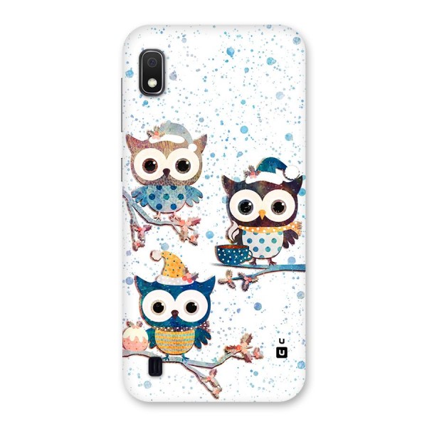 Winter Owls Back Case for Galaxy A10