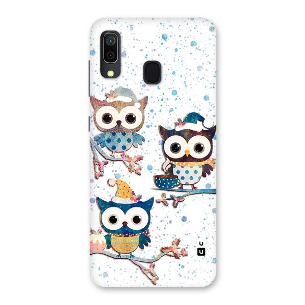 Winter Owls Back Case for Galaxy A30