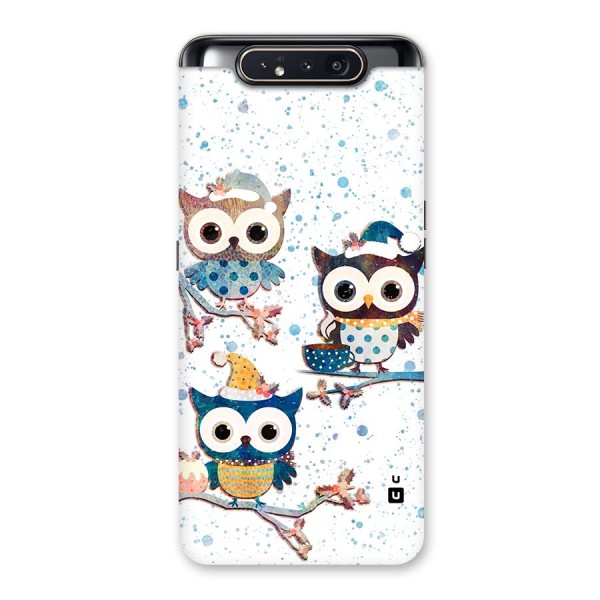 Winter Owls Back Case for Galaxy A80