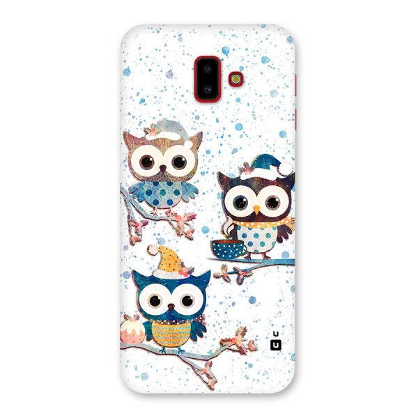 Winter Owls Back Case for Galaxy J6 Plus