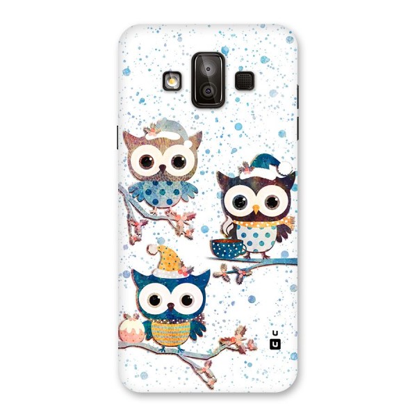 Winter Owls Back Case for Galaxy J7 Duo