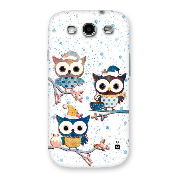 Winter Owls Back Case for Galaxy S3 Neo