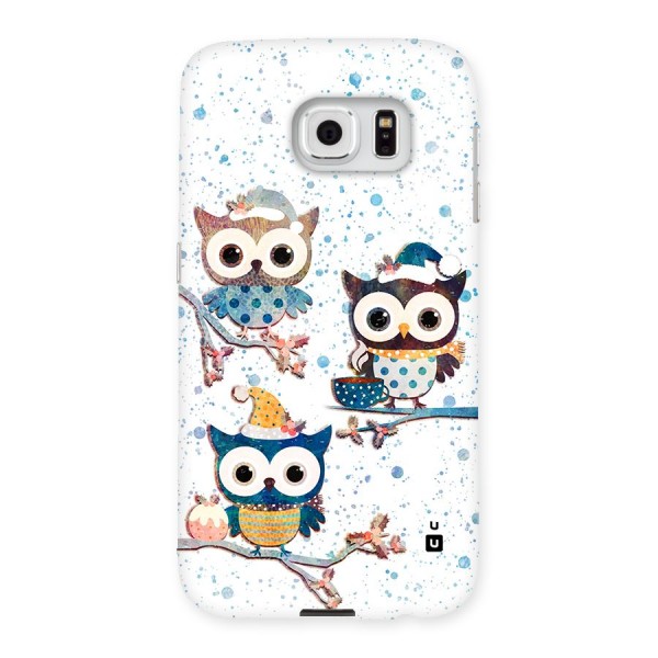 Winter Owls Back Case for Galaxy S6