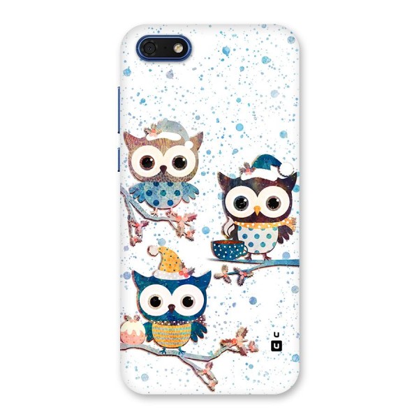 Winter Owls Back Case for Honor 7s