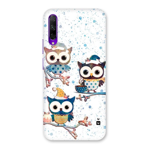 Winter Owls Back Case for Honor 9X Pro