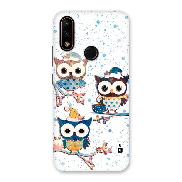 Winter Owls Back Case for Lenovo A6 Note