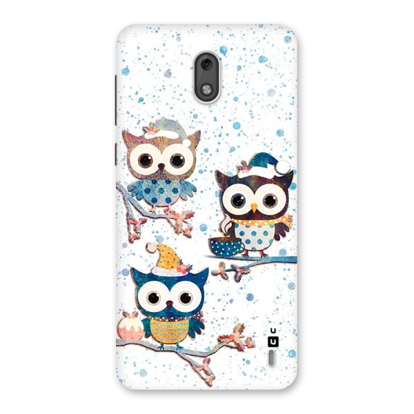 Winter Owls Back Case for Nokia 2