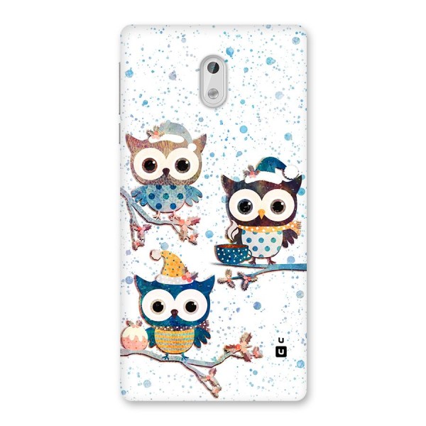 Winter Owls Back Case for Nokia 3