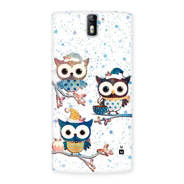 Winter Owls Back Case for OnePlus One