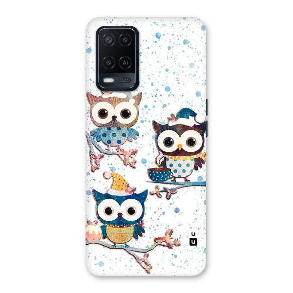 Winter Owls Back Case for Oppo A54