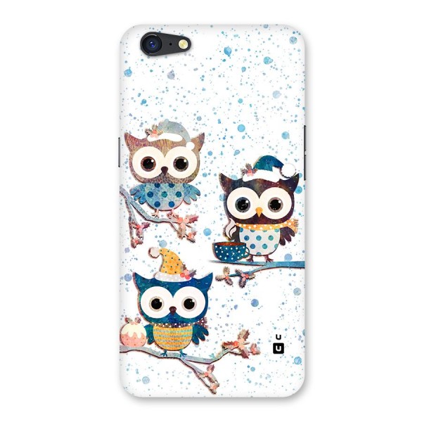 Winter Owls Back Case for Oppo A71