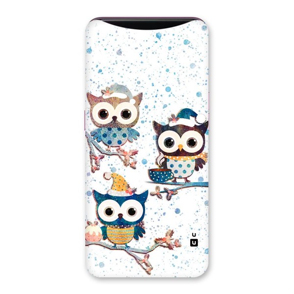 Winter Owls Back Case for Oppo Find X