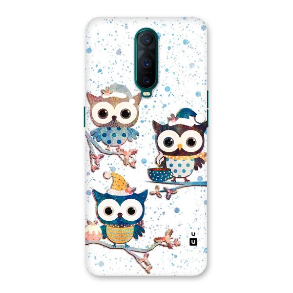 Winter Owls Back Case for Oppo R17 Pro