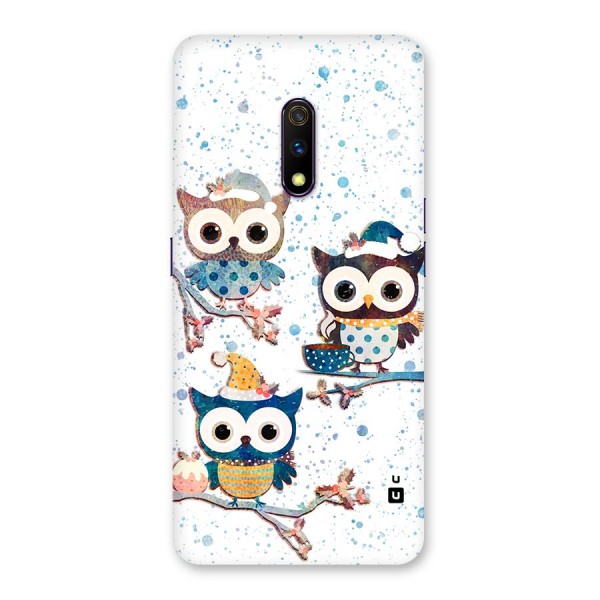 Winter Owls Back Case for Realme X