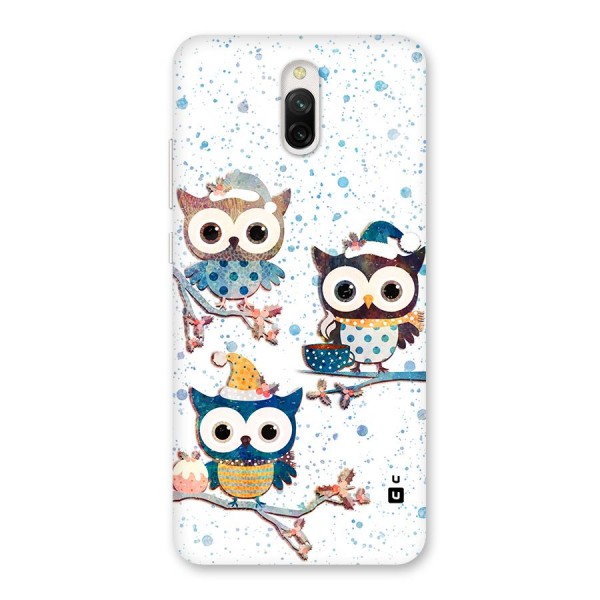 Winter Owls Back Case for Redmi 8A Dual