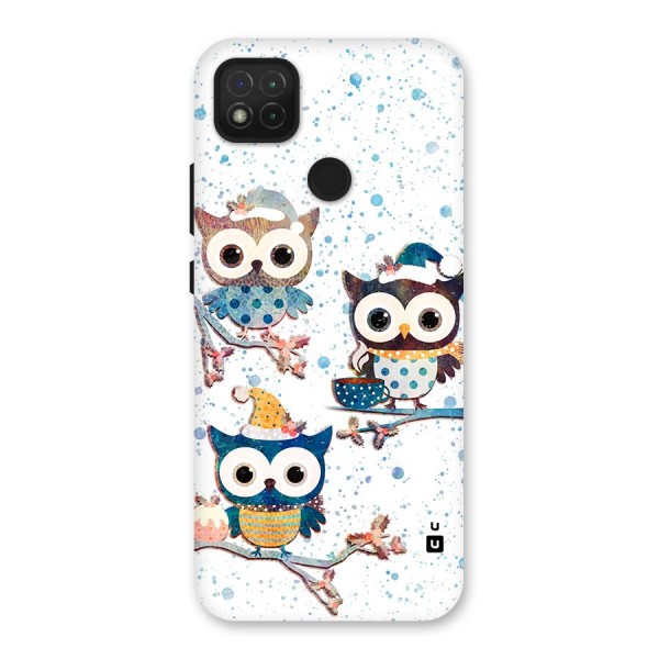 Winter Owls Back Case for Redmi 9C