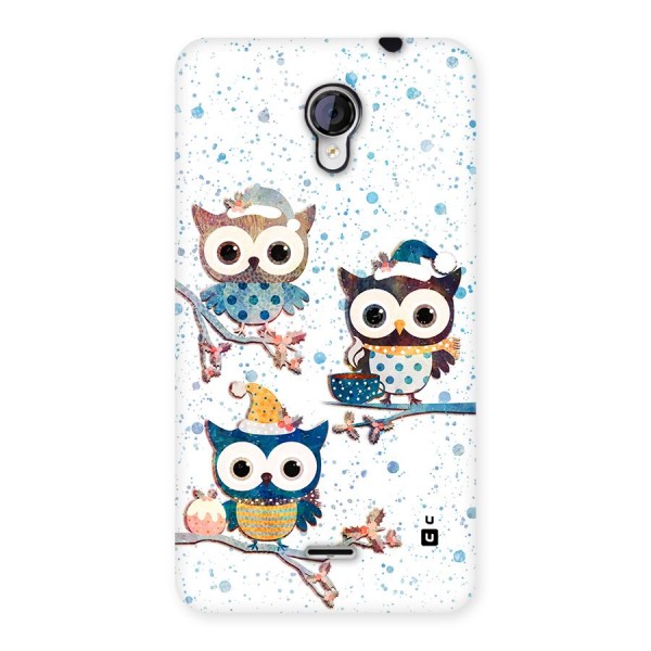 Winter Owls Back Case for Unite 2 A106