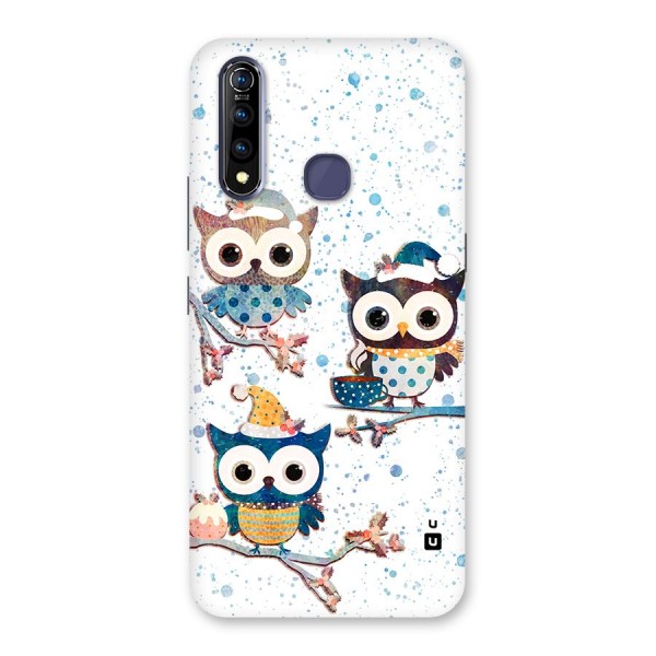 Winter Owls Back Case for Vivo Z1 Pro