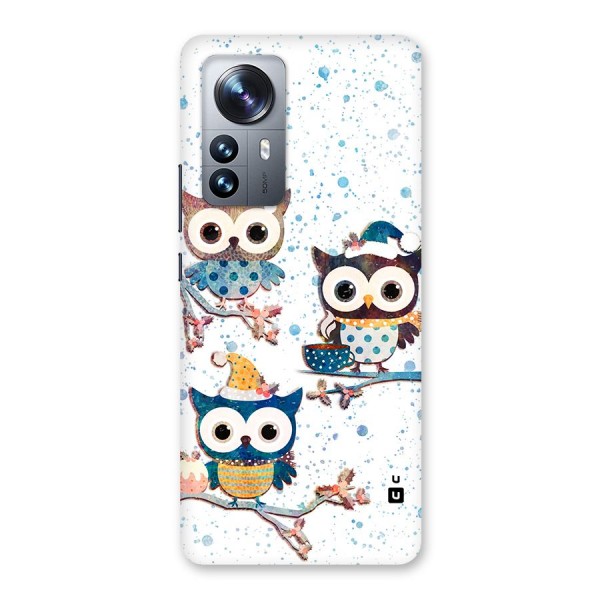 Winter Owls Back Case for Xiaomi 12 Pro
