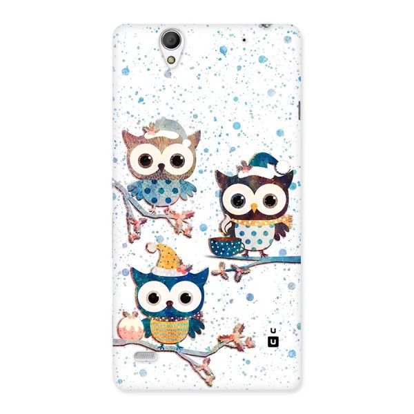 Winter Owls Back Case for Xperia C4