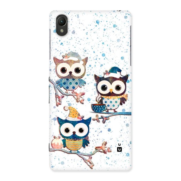 Winter Owls Back Case for Xperia Z2