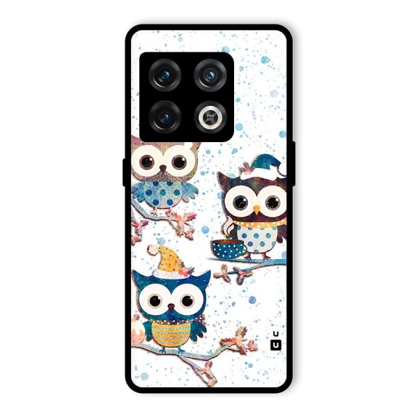 Winter Owls Glass Back Case for OnePlus 10 Pro 5G