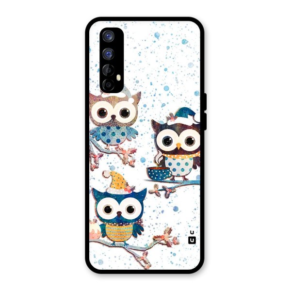 Winter Owls Glass Back Case for Realme 7