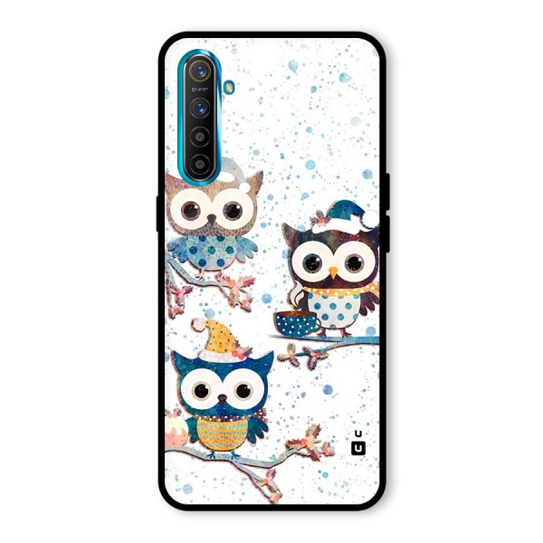 Winter Owls Glass Back Case for Realme XT