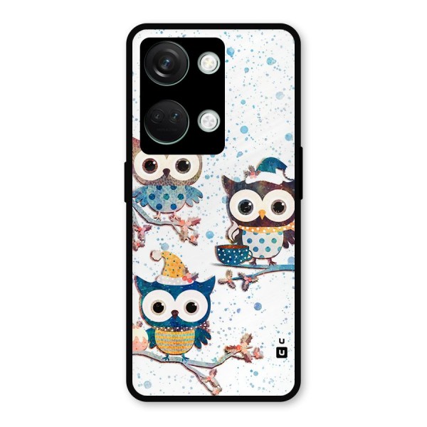 Winter Owls Metal Back Case for OnePlus Nord 3