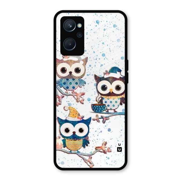 Winter Owls Metal Back Case for Realme 9i