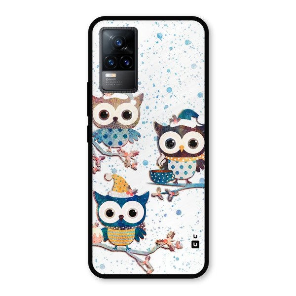 Winter Owls Metal Back Case for Vivo Y73