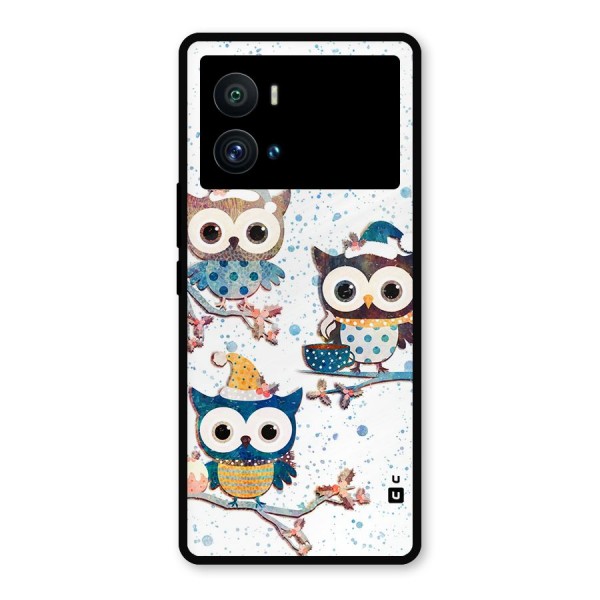 Winter Owls Metal Back Case for iQOO 9 Pro