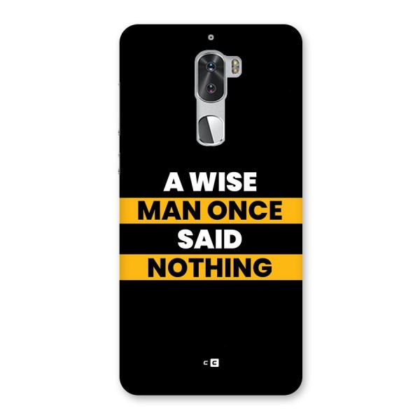 Wise Man Back Case for Coolpad Cool 1