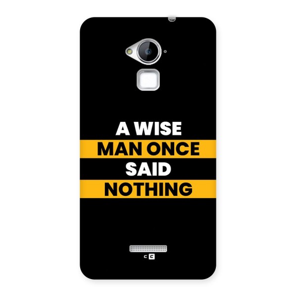 Wise Man Back Case for Coolpad Note 3