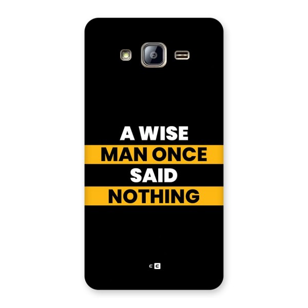 Wise Man Back Case for Galaxy On5