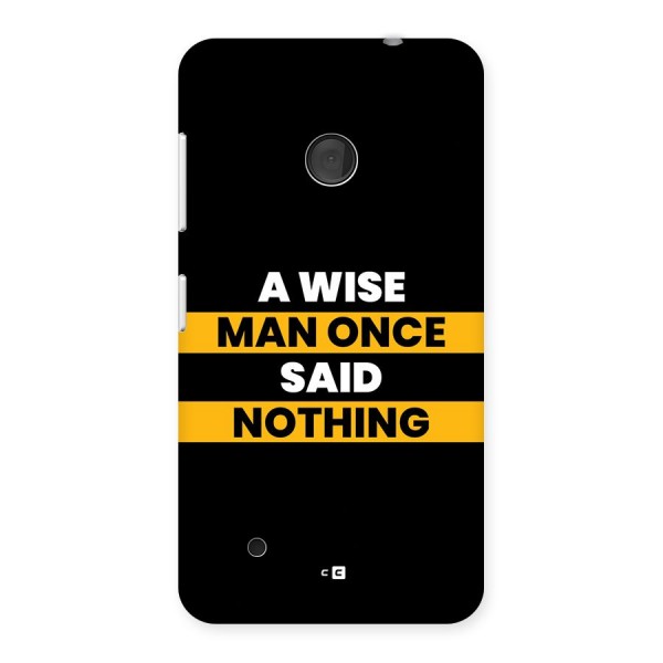 Wise Man Back Case for Lumia 530