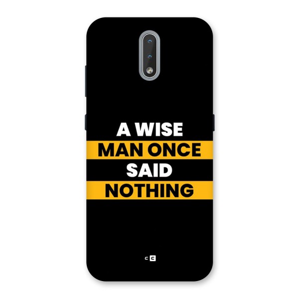 Wise Man Back Case for Nokia 2.3