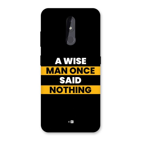 Wise Man Back Case for Nokia 3.2