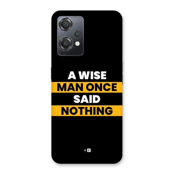 Wise Man Back Case for OnePlus Nord CE 2 Lite 5G